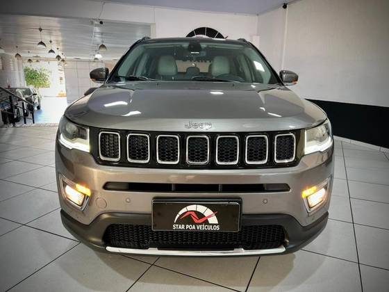 JEEP COMPASS 2.0 16V FLEX LIMITED AUTOMÁTICO JEEP COMPASS 2.0 16V FLEX LIMITED AUTOMÁTICO